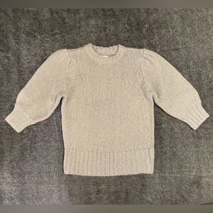 POPSUGAR Light Blue-Gray Knitted Sweater